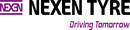 Nexen Tyres Logo - Purple on White