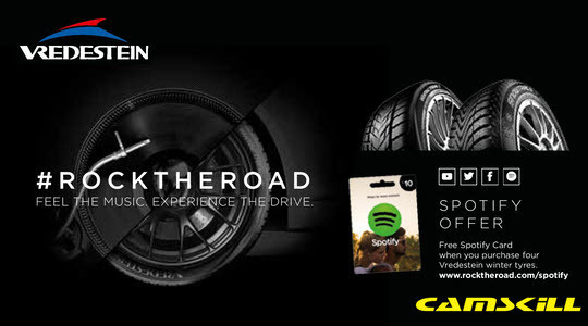 Vredestein Tyres - Spotify Promotion