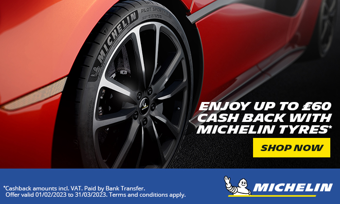Michelin Tyres - Cashback Promotion February & March 2023