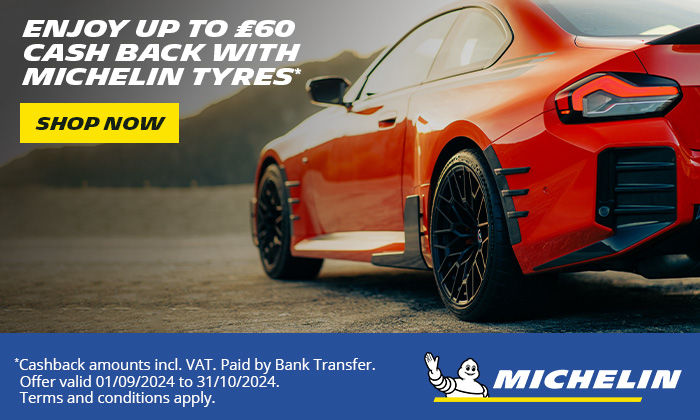 Michelin Tyres - Cashback Promotion September & October 2024
