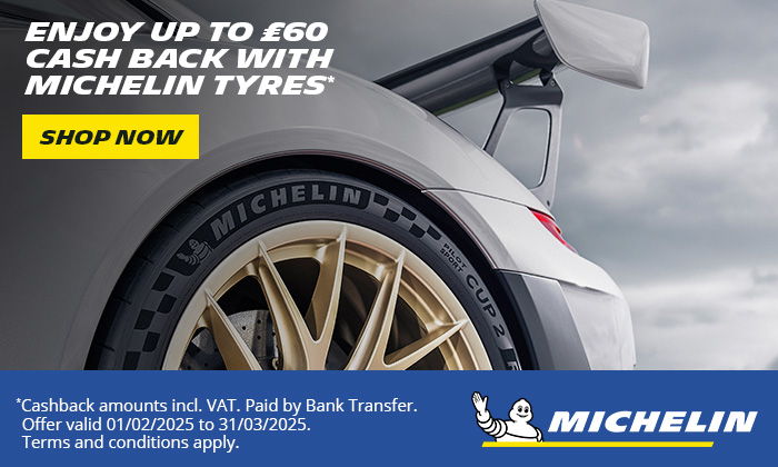 Michelin Tyres - Cashback Promotion February & March 2025