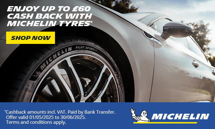 Michelin Tyres - Cashback Promotion May & June 2025