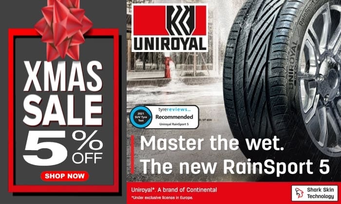 Xmas Sale Promotion - Uniroyal Tyres December 2022