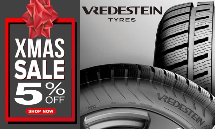 Xmas Sale Promotion - Vredestein Tyres December 2022