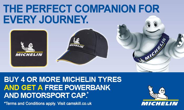 Michelin Tyres - Powerbank and Motorsport Cap Promotion