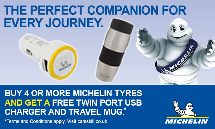 Michelin Tyres - Powerbank and Motorsport Cap Promotion