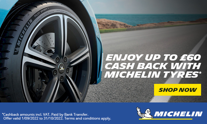 Michelin Tyres - Cashback Promotion September & October 2022