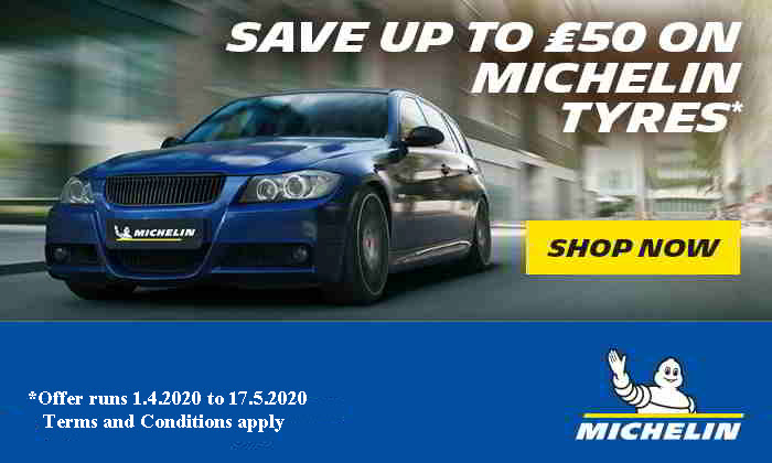 Michelin Tyres - Instant Cashback Promotion