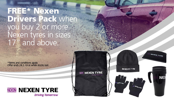 Nexen Tyres – Drivers Pack Promotion