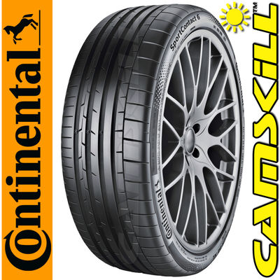 Continental Tyres / Car / Continental ContiSportContact 6 Continental Conti Sport Contact 6 SSR Runflat 225/35 RF19 (88Y) XL RFT FR TL click to zoom image